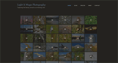Desktop Screenshot of lightandmagicphotography.com